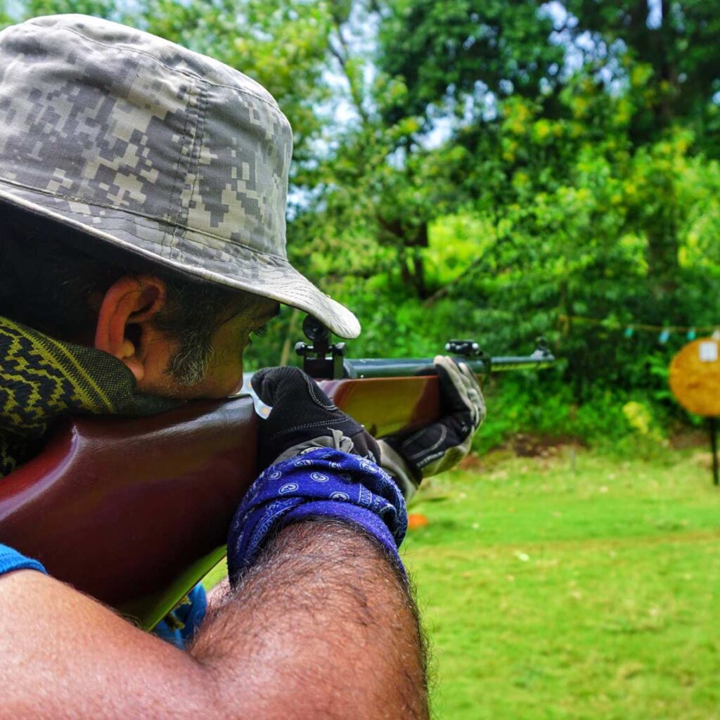 rifle shooting adventure outdoor activity raigad pune mumbai