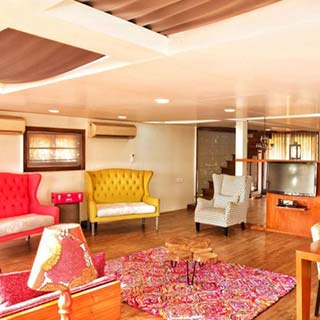 Pink theme luxury premium accommodation room stay