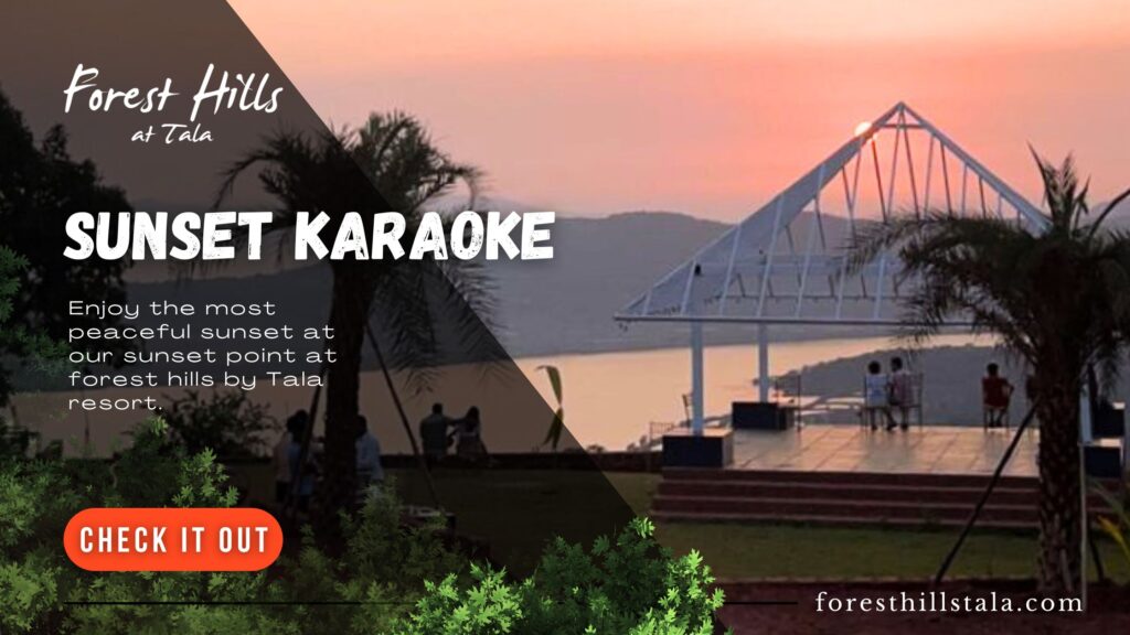 sunset evening karaoke singing event
