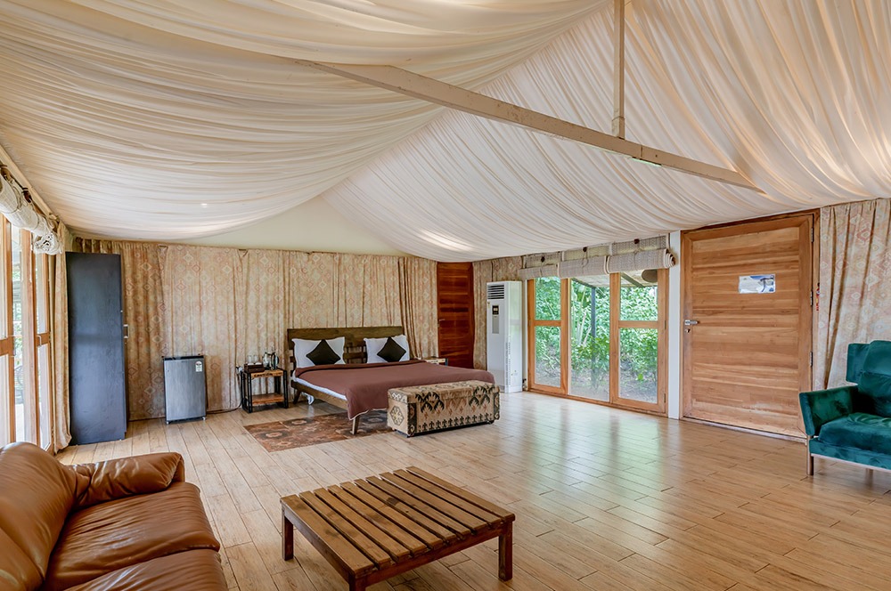 luxury premium rooms tents cottage