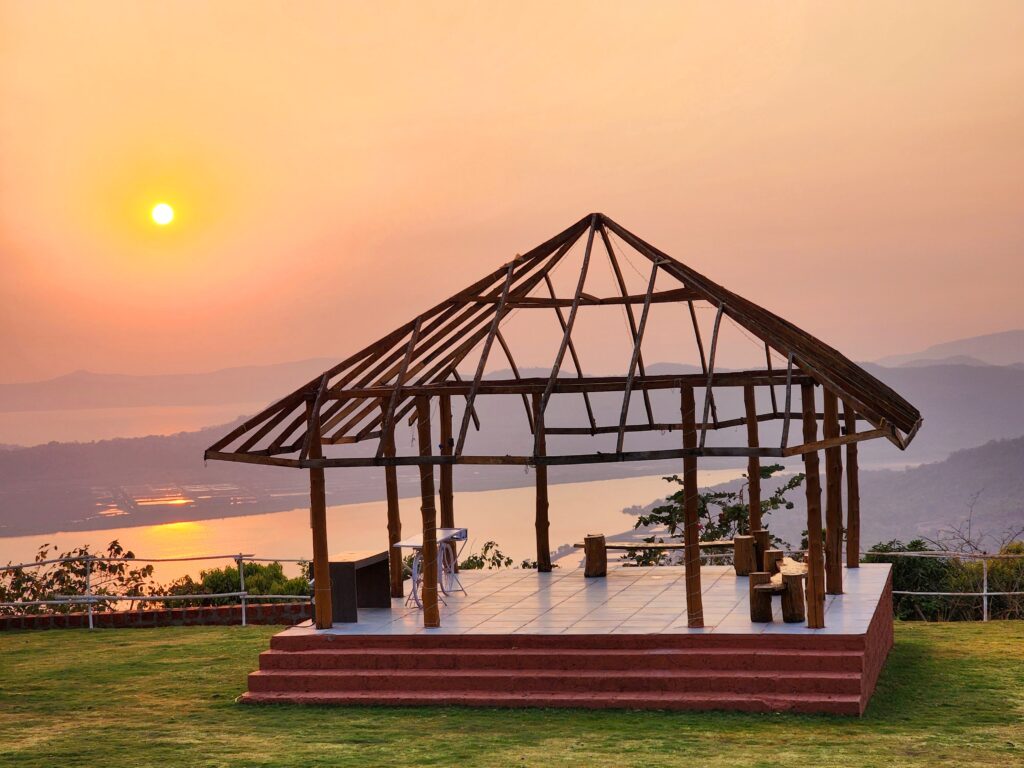 sunset point forest hill top luxury adventure resort tala raigad maharashtra